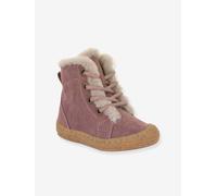 Bottes enfants MINNI SUEDE LACES Froddo vieux rose 26