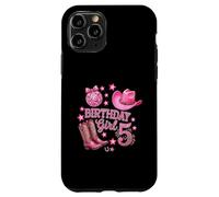 Bottes et Chapeau de Cowgirl pour 5ème Anniversaire Rose Disco Western Coque pour iPhone 11 Pro