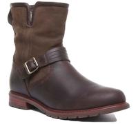 ARIAT Savannah Imperméable Cuir Daim Motard Femmes Bottes Dans Choco UK 3 -