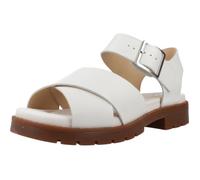 Bottes femme - CLARKS ORINOCO CROSS - Blanc - Doublure et extérieur en peau - Talon de 4 cm 39