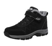 Bottes Femme d'Hiver, Bottes de Randonnée Femme Hautes Imperméables et Isolantes, Chaussures de Trekking Outdoor Antidérapantes avec Semelle Robuste pour Sports de Plein Air, Neige et Voyage