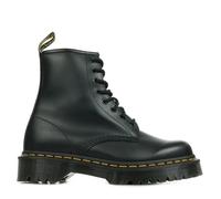 Bottes Femme - DR MARTENS - 1460 BEX - Cuir Noir - Lacets - Semelle Caoutchouc 40