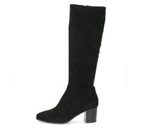 Bottes Femme Élastiques Noires À Talon Moyen 6 CM CAPRICE