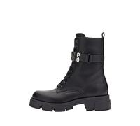 Guess - Bottine en Cuir Noir Collection - Femme - Chaussures - Noir - Taille: 41 EU