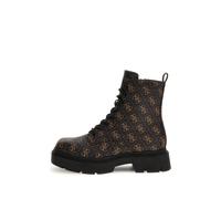 Bottine Guess Femme 4G authentique Marron cuir 36