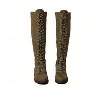 Bottes Femme Hautes Automne Hiver Cowboy Boots Chaude Chaussures | Plis Marqués, Semelle Stable, Coupe Élancée, Confort Agréable, avec Jeans, Jupes, Robes et Manteaux, Confortables, Western