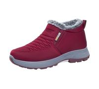 Bottes Femme Hiver Imperméabl - Bottines Orthopédiques À Enfiler Confortable Bottes Fourrées Chaudes Botte De Neige Antidérapant Chaussures Hiver Femme Chic Et Élégantes pour Extérieur