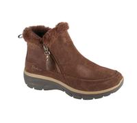 Skechers Femme Easy Going Cool Zip Bottine, Chocolat, 36 EU