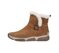 Bottes Femme - RIEKER - Marron - Cuir synthétique - Confort exceptionnel - Talon plat 40
