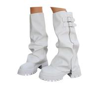 Bottes Femme Western Cuir Franges Chaussures Courtes Bout Pointu Style Cowboy Vintage Talon Bas Mode Casual Automne Hiver