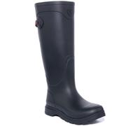 ARIAT Kelmarsh Femmes Genou Haut Bottes en Caoutchouc avec Dos Ruban Marine Size