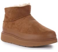 Bottes Femmes Fitflop Gen Ultra Mini Double Face En Suède Tan UK 3 - 8