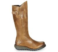 Fly London Mol 2 Bottes zippées Femme, Marron Camel, 41 EU