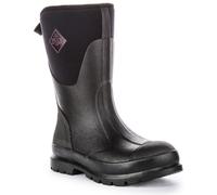 Bottes Femmes Rugged Muck WCHM000 Chore Mid Impact Protection Noires UK 4 - 8