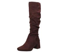 Bottes Femmese Roulées À Mi-Mollet À Talon Moyen Spot On F5R1242