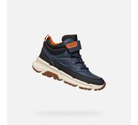 Geox J FLEXYPER PLUS BOY, Bottine, NAVY/BLACK,