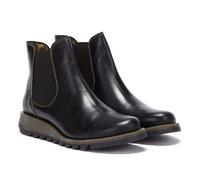 Fly London - Bottes En Cuir Couleur Noir Pour Femmes - 39