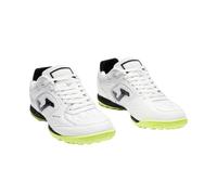 Joma Chaussures de Football Top Flex 25 Turf Code TOPS2502TF Blanc, Blanc Noir Jaune, 41 EU