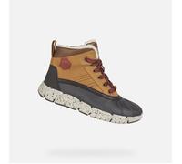 Bottes Garçon - GEOX - J FLEXYPER B ABX - Marron clair et rouge foncé - Souples - Respirantes 36