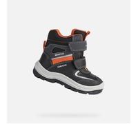 Bottes Geox B FLANFIL WPF pour bébé garçon en cuir noir et orange 27