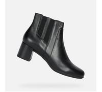 Bottes Geox D N.ANNYA M. B - Noir - Femme - Cuir - A élastique - Confort exceptionnel 40