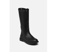 Geox J Eclair Girl D Botte mi-Mollet, Black, 31 EU