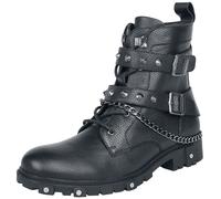 Bottes Gothic de Gothicana by EMP - Bottines avec chaînes & boucles - EU40 à EU47 - pour Homme - noir EU 42