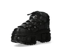 Bottes Gothic de New Rock - M-WALL106-S25 - EU36 à EU46 - pour Unisexe - noir EU 39