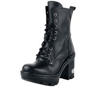 Bottes Gothic de New Rock - Neotyre Negro - EU36 à EU43 - pour Femme - noir EU 36
