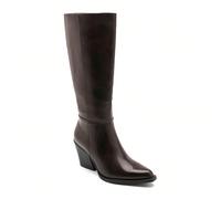 Bottes hautes de style western lisse, avec un bout pointu et un talon confortable. Adoptez tout, c'est tout le temps, c'est le bon endroit, c'est le bottoms 6370A. Inspiré du style western, c'est diff