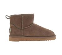 Bottes hautes en cuir de vachette gris pour femme - Mustang 37