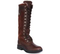 Bottes hautes en cuir imperméable à lacets pour femmes - ARIAT Wythburn - Tan - Résistance maximale à l'usure 37,5