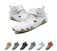 Bottes hautes en cuir italien faites à la main, chaussures Beck imperméables, chaussures d'extérieur légères et antidérapantes for hommes for la randonnée, le camping et la conduite, bottes Chukka mon