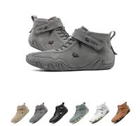 Bottes hautes en cuir italien faites à la main, chaussures Beck imperméables, chaussures d'extérieur légères et antidérapantes for hommes for la randonnée, le camping et la conduite, bottes Chukka mon