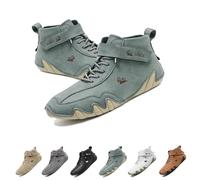 Bottes hautes en cuir italien faites à la main, chaussures Beck imperméables, chaussures d'extérieur légères et antidérapantes for hommes for la randonnée, le camping et la conduite, bottes Chukka mon