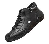 Bottes hautes en daim faites à la main en Italie - Unisexes - Imperméables - Chaussures pieds nus soulageant la douleur - Chaussures pieds nus en cuir - Chaussures de marche imperméables et