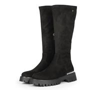 BOTTES HAUTES EN VELOURS À SEMELLE CRANTÉE ENYING