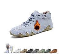 Bottes Hautes Italiennes Faites À la Main Chaussures D'extérieur Unisexes Minimalistes Beck Respirantes Antidérapantes Décontractées Pieds Nus for la Marche la Randonnée la Conduite Bottes Baskets(Lig