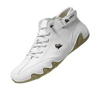 Bottes hautes italiennes faites à la main en daim unisexes imperméables et soulageant la douleur Chaussures pieds nus en cuir Chaussures pieds nus imperméables et respirantes Baskets de marche experts