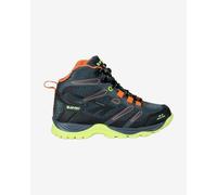Bottes Hi-Tec Toubkal Mid Waterproof gris foncé orange enfant - 31