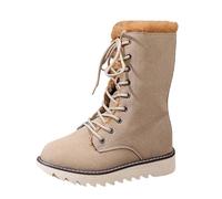 Bottes Hiver Femme Chaudes Doublure Douce Extérieur Bottes Hiver Chaudes avec Doublure Douce, Confortables pour Marche, Voyage et Usage Quotidien