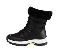 Bottes Hiver Femme Doublure Fourrure Semelle Crantée Bottes Hiver avec Doublure Fourrure et Semelle Crantée, Stables pour Neige et Activités Extérieures