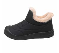 Bottes Hiver Femme Imperméables Doublées Fourrure Bottes Hiver Imperméables Doublées Fourrure, Protection Contre Froid, Neige et Humidité