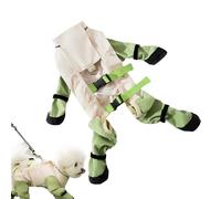 Bottes imperméables pour chien - Leggings pour chien avec sangles réglables | Protections antidérapantes phosphorescentes, accessoires de marche comme un manteau de pluie pour planchers en bois dur