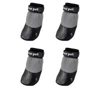 Bottes imperméables pour Chiot, Bottes pour Chien pour la Protection des Pattes - Chaussons pour Chiens pour chaussée Chaude - Semelles en Caoutchouc Portables pour Chiots, Couvre-Pattes, Protections