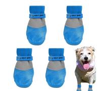 Bottes imperméables pour chiot, bottes pour chien pour la protection des pattes - Chaussons pour chiens pour chaussée chaude - Chaussures de marche imperméables pour chiens, protection des pattes de c