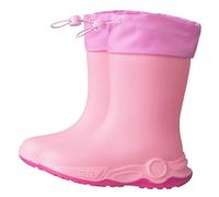 Bottes légères en caoutchouc pour enfants, semelle antidérapante, imperméables, rétractables, pour temps pluvieux, chaussures en caoutchouc portables toute l'année, 04 rose, 4 ans