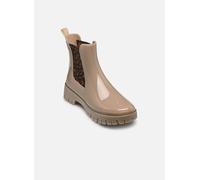 LEMON JELLY Bottes en caoutchouc 'RORY' nude / rouille / noir, Taille 37