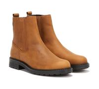 Bottes Marron Pour Femmes - Clarks Orinoco2 Mid - Cuir - Talon Plat - Hauteur de la tige Moyenne 37