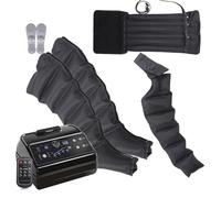 Bottes Masseur De Jambes À Compression D'air, 6 Cavités Masseur De Compression, Pressothérapie Machine De Drainage Lymphatique, Massage Lymphatique Drainant Jambes